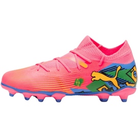 Chuteiras Puma Future 7 Match Njr FG/AG 107841 01 rosa 1