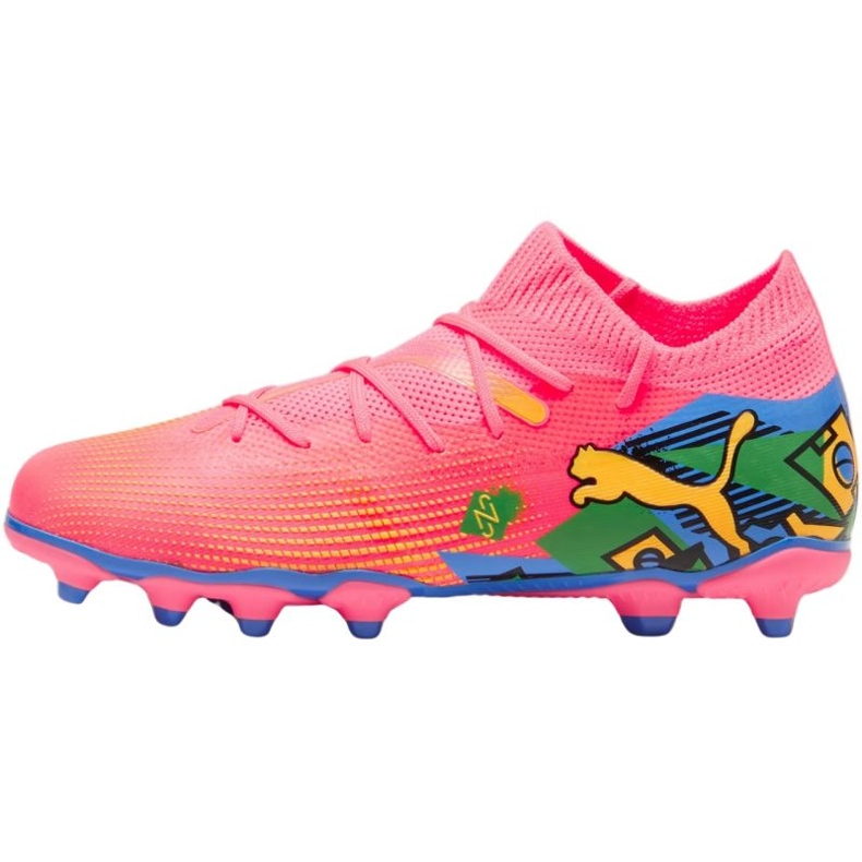 Chuteiras Puma Future 7 Match Njr FG/AG 107841 01 rosa 1