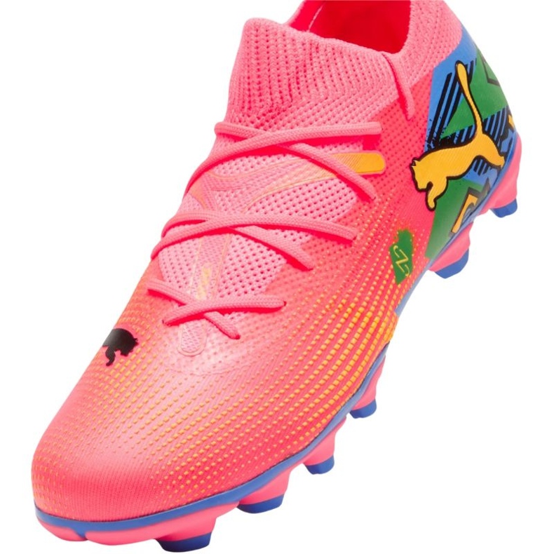 Chuteiras Puma Future 7 Match Njr FG/AG 107841 01 rosa 2