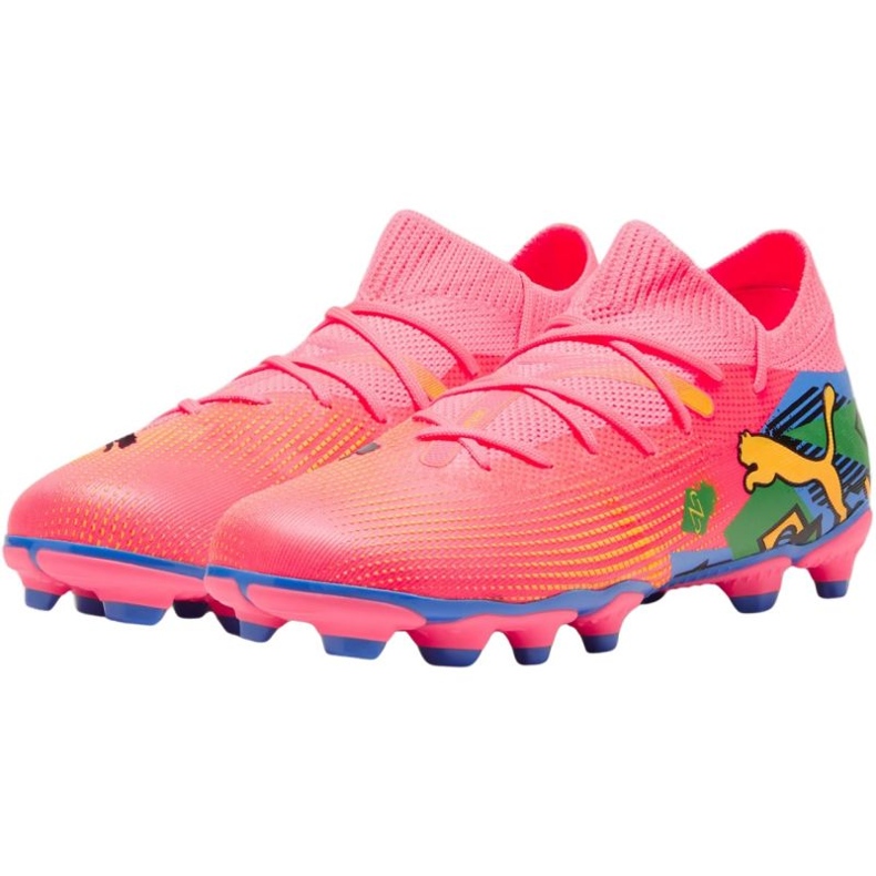 Chuteiras Puma Future 7 Match Njr FG/AG 107841 01 rosa 3