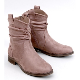 Botins rasos clássicos Wonger Khaki bege 1