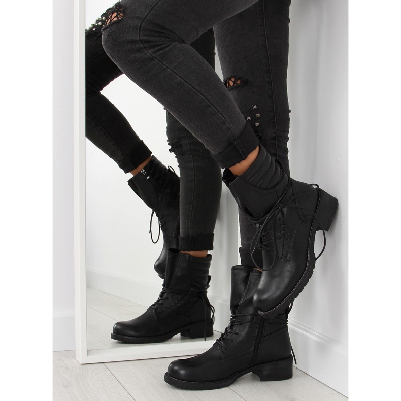 Botas pretas pretas 9560 pretas preto 1
