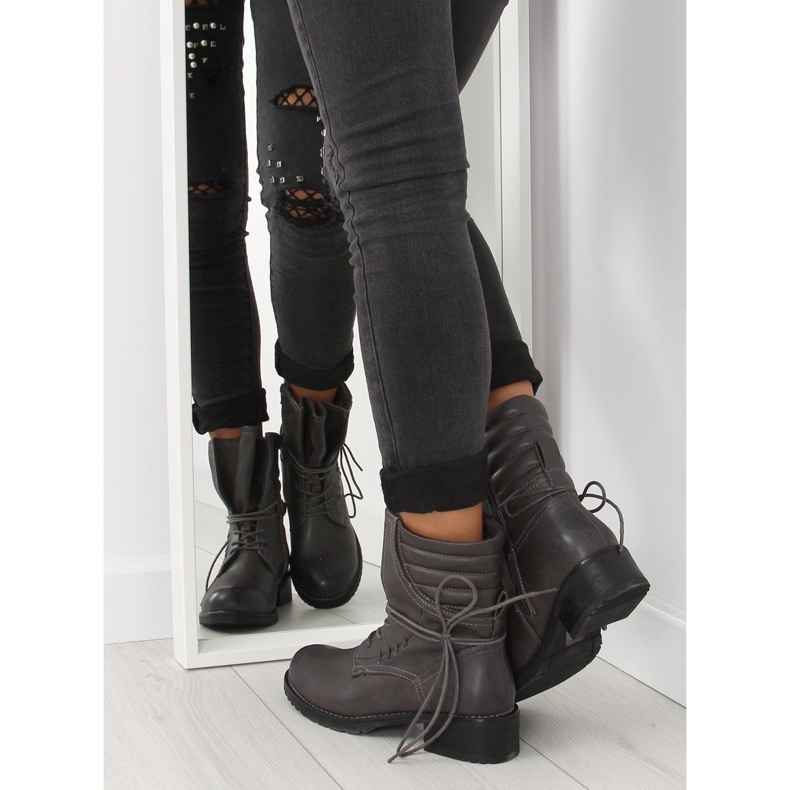 Botas cinza cinza 9560 cinza 2