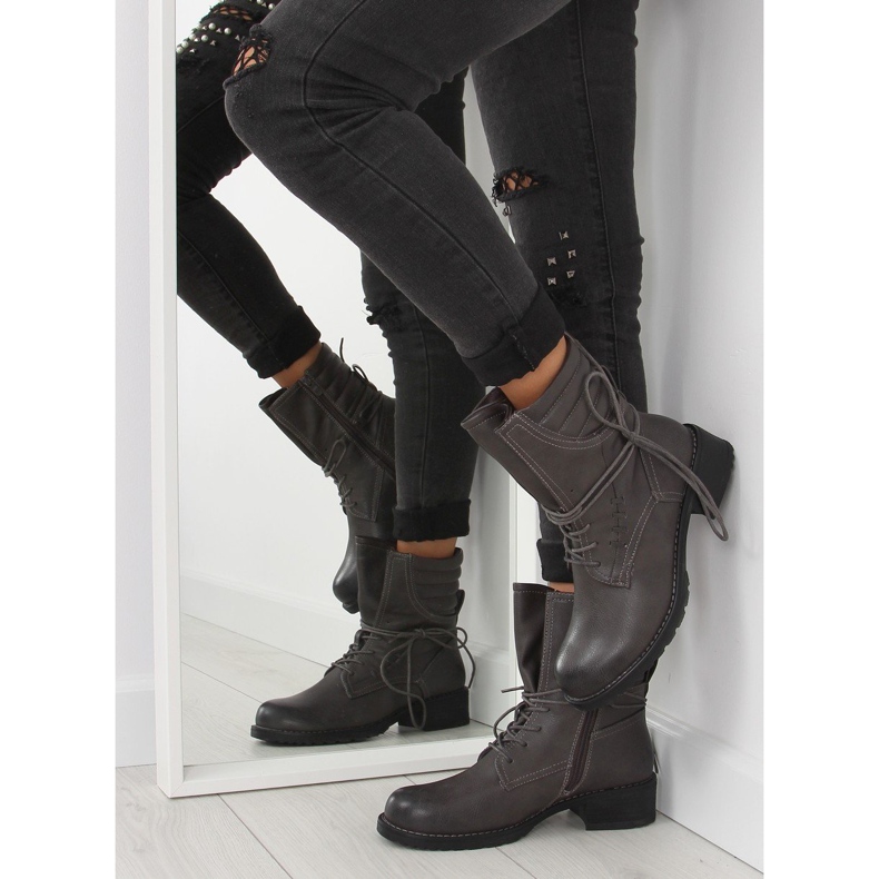 Botas cinza cinza 9560 cinza 1
