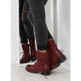 Botas Borgonha 9560 Vinho multicolorido vermelho 2