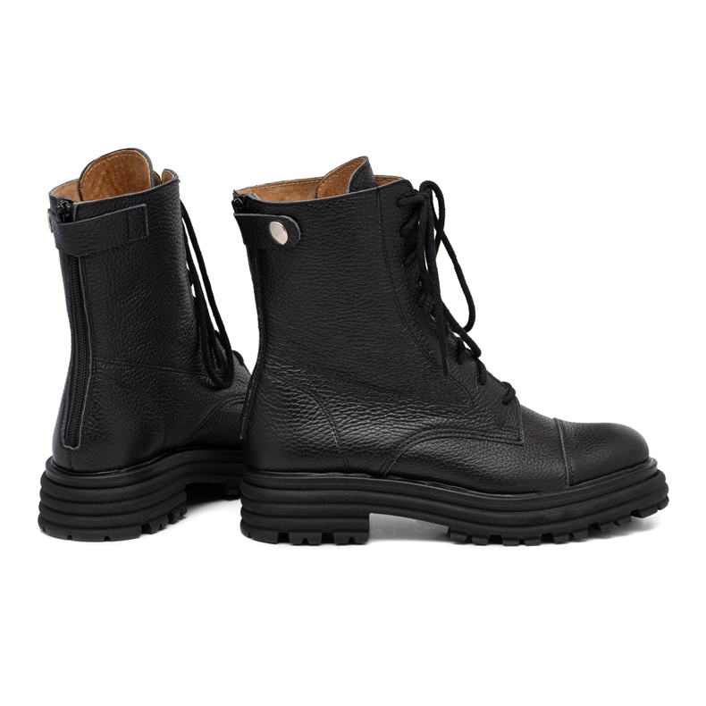 Bolsas femininas de couro preto Butdam WOR1 1