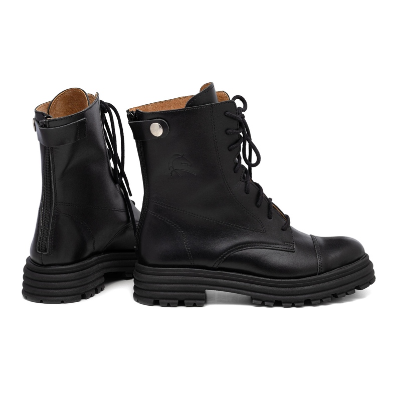 Bolsas femininas de couro preto Butdam WOR1 1