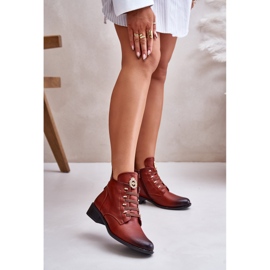 Jezzi Botins baixos com isolamento, zíper e decoração, Nevalia marrom castanho 2 Jezzi Botins baixos com isolamento, zíper e decoração, Nevalia marrom castanho 2