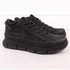 Botas masculinas com isolamento alto, pretas Bugatti OO153100 preto 1 Botas masculinas com isolamento alto, pretas Bugatti OO153100 preto 1
