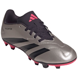 Chuteiras Adidas Predator Club FxG IF6423 prata 1
