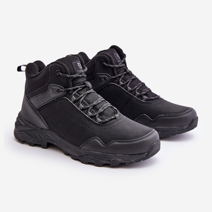 Tênis de caminhada masculino leve e isolado McBraun, preto 1