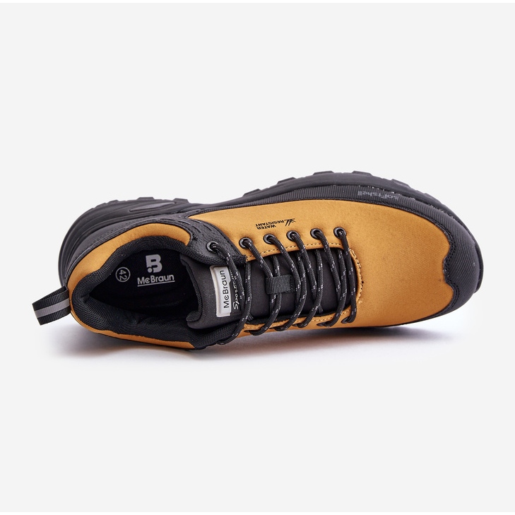 Calçado esportivo leve masculino para trekking McBraun Camel bege 1