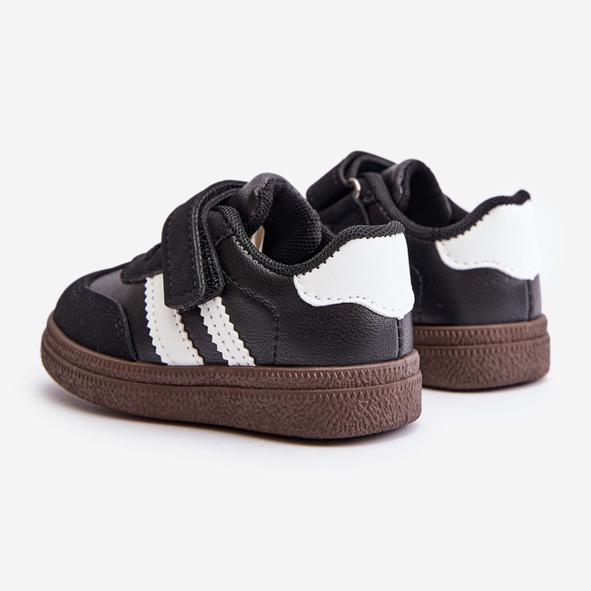 Tênis infantil com velcro preto Tromella 2