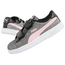 Tênis Puma Smash v2 367380 30 cinza 1