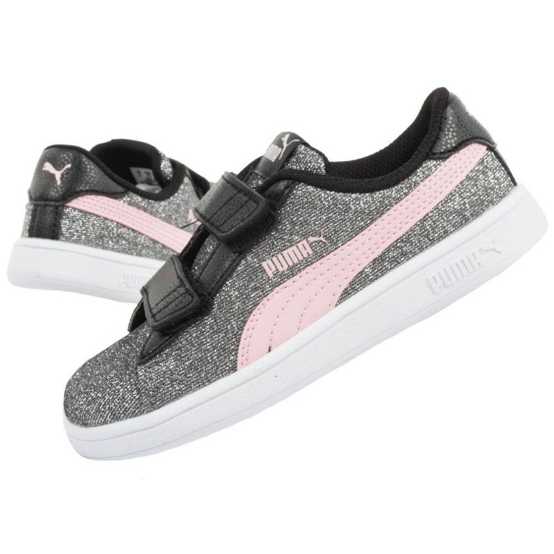 Tênis Puma Smash v2 367380 30 cinza 1