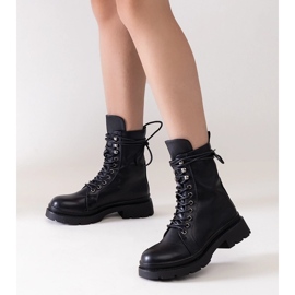 Botas de caminhada pretas com isolamento Tuima preto 1