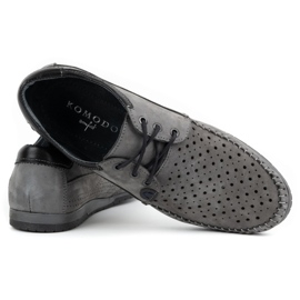 KOMODO Mocassim masculino 875 para o verão, cinza 4