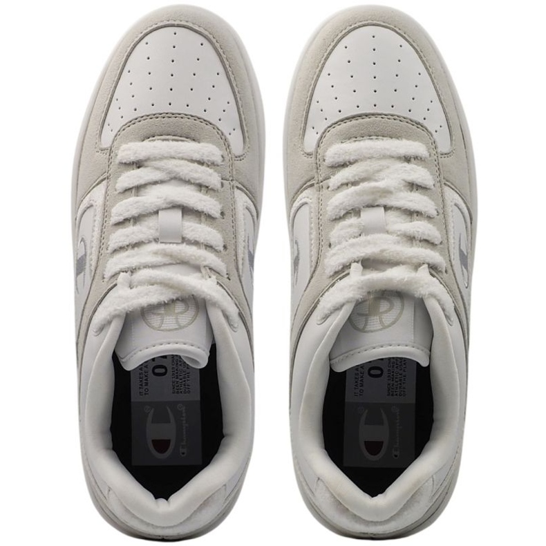 Sapatos Champion Foul Play PLAt Velour Low Cut S11702 ES002 bege 1