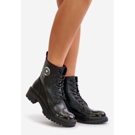 Botas de trabalho com zíper isolado preto Soratta 1