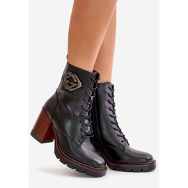 Vinceza 58359 Botas femininas de salto alto com isolamento, pretas preto 1