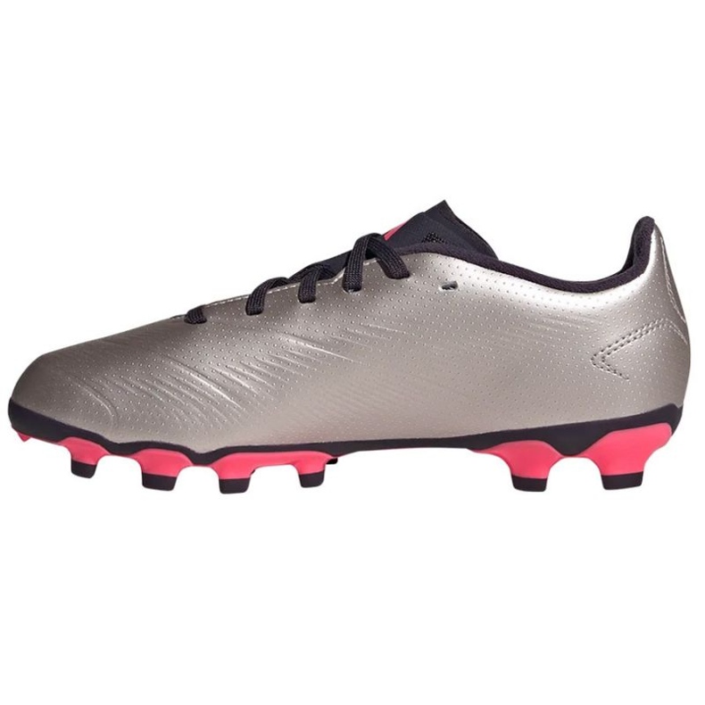 Chuteiras Adidas Predator League MG IF6410 prata 1