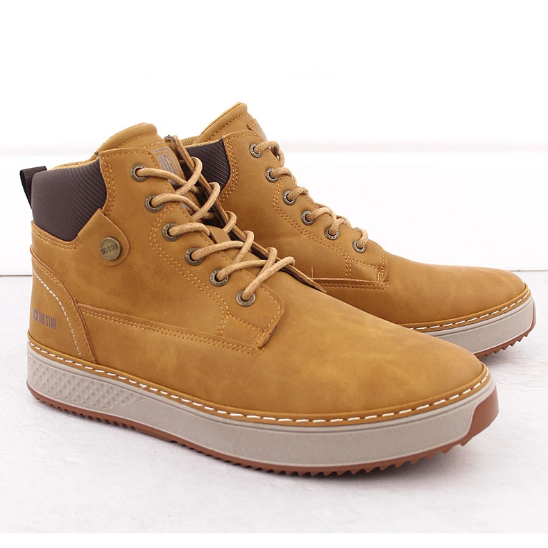 Tênis preto de cano alto masculino Big Star OO174561 1