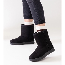 Botas de neve clássicas Libero com isolamento preto 1