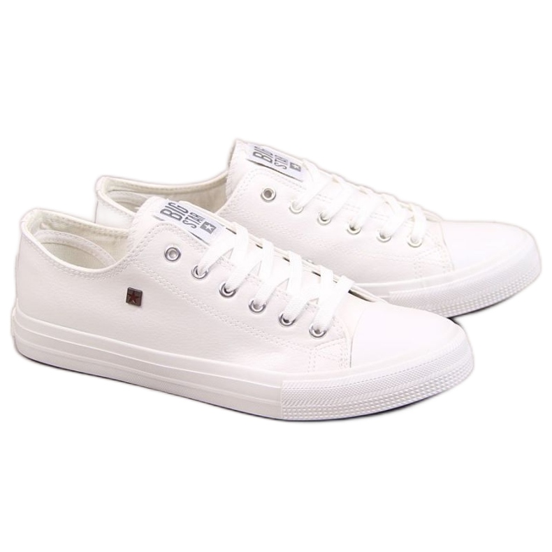 Tênis masculino baixo Big Star branco V174347 7