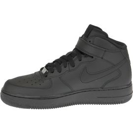 Tênis Nike Air Force 1 Mid Gs W 314195-004 preto 1