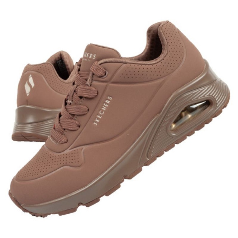 Tênis Skechers Uno Air 73690/BRN castanho 1