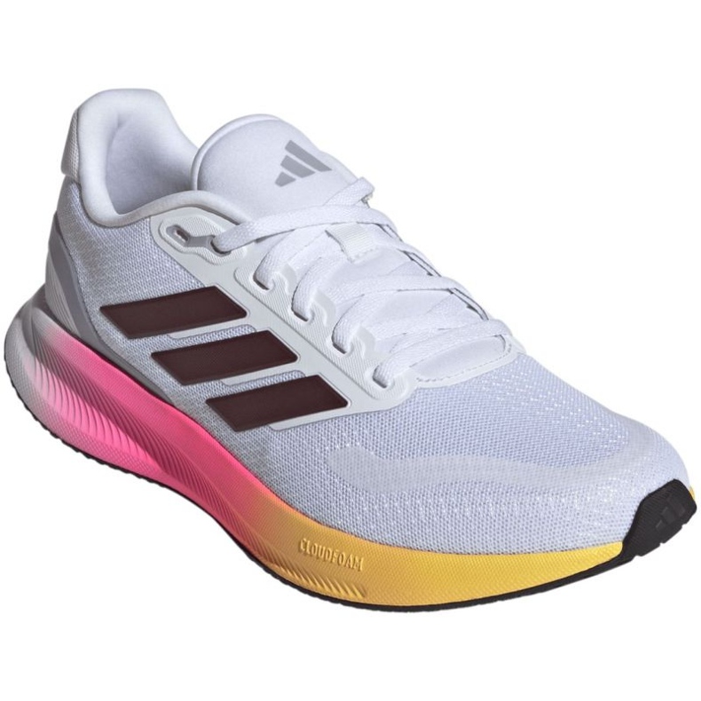 Tênis de corrida Adidas Runfalcon 5 Running IE0527 branco 1