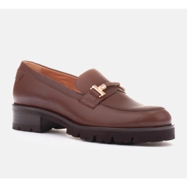 Marco Shoes Mocassins Coruna castanho 1