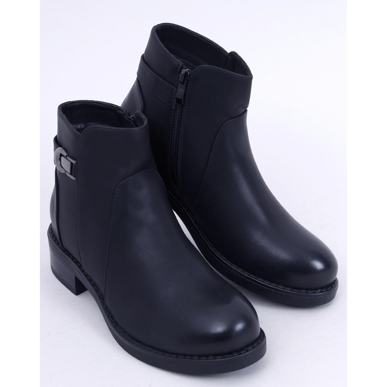 Bota Chelsea feminina Linkin Black preto 1