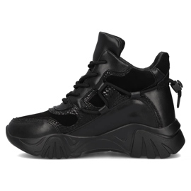 Filippo DBT6367/24 Botas plataforma de couro Bk, pretas preto 2