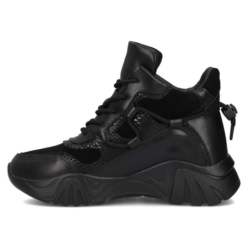 Filippo DBT6367/24 Botas plataforma de couro Bk, pretas preto 2