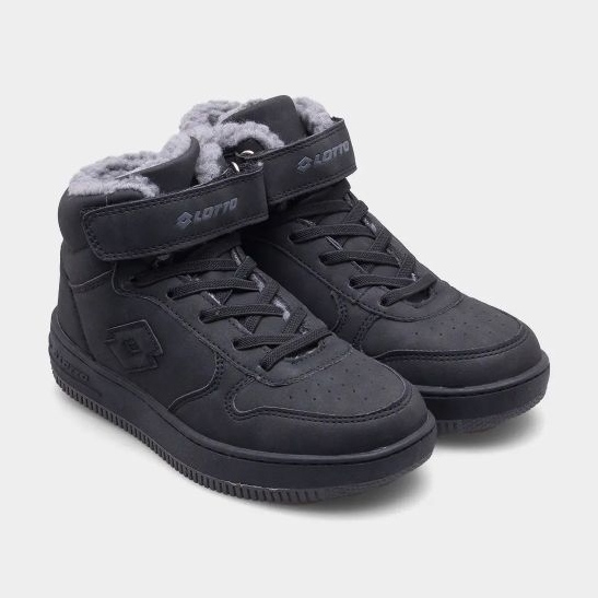 Sapatos de inverno Lotto Paliot Fur 2600261K-1119 preto 1
