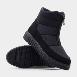Botas de neve de inverno Progress PROGJ-23-204 preto 1