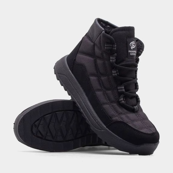Botas de neve de inverno Progress PROGJ-24-152 preto 1 Botas de neve de inverno Progress PROGJ-24-152 preto 1