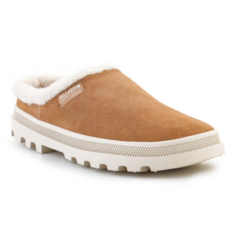 Palladium Palladune Mule Sapatos quentes 74337-252-M marrom 1
