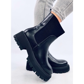 Botas Chelsea com cano alto Cillo Black preto 1