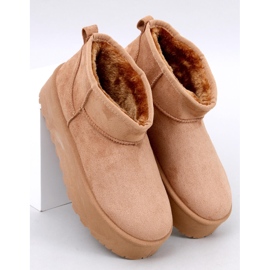 Botas curtas de neve Emus na plataforma Morris Camel castanho 1