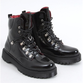 Kari Ankle boot com cadarço preto - Inello 1 Kari Ankle boot com cadarço preto - Inello 1