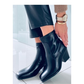Arya Ankle boot preto com salto alto - Inello 2 Arya Ankle boot preto com salto alto - Inello 2