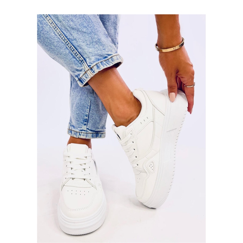 Tênis feminino Tixis All White - Inello branco 2