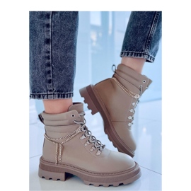 Hudson Botins damasco - Inello bege 2