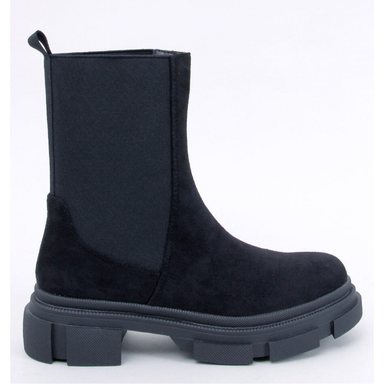 Magers Botas Chelsea pretas de cano alto preto 1