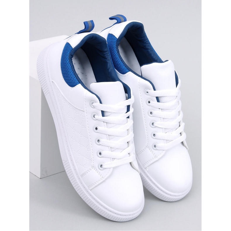 Tênis feminino BRANCO/AZUL ROYAL 1