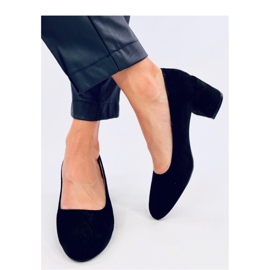 Sapatos de salto confortáveis ​​Fredette Black preto 1