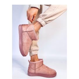 Botas de neve curtas Emus Leavev Pink - Inello rosa 2