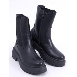 Bota Chelsea cano alto Preto 1